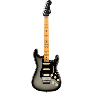 Fender Ultra Luxe Strat Floyd Rose HSS Maple Fingerboard (Silverburst) inc Hard Case