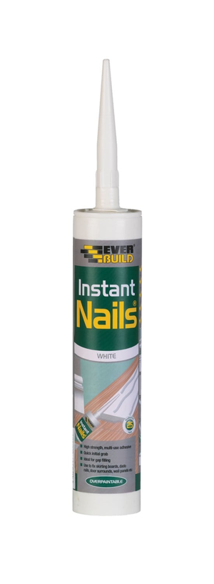 Everbuild 25INST Instant Nails Adhesive White