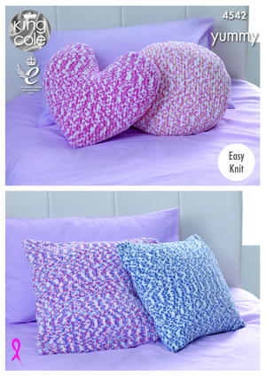 Cushions in King Cole Yummy (4542)
