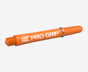 Target Darts Pro Grip Orange Short Length Dart Shafts Multipack (Pack of 9)