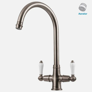 Clearwater Elegance brushed nickel tap