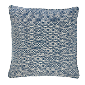 Aztec Filled Cushion 45cm x 45cm Navy
