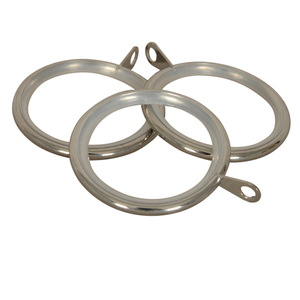 28mm Nikola Lined Ring (Pk 8) Chrome