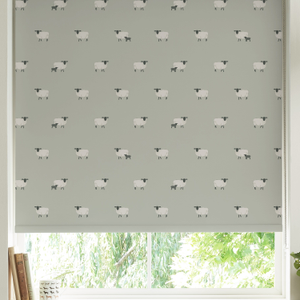 Sophie Allport Sheep Made to Measure Roller Blind Pebble