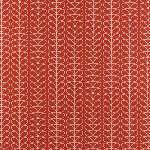 Orla Kiely - Linear Stem Fabric Tomato