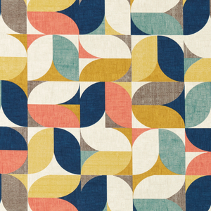 Clarke & Clarke Reno Fabric Multi