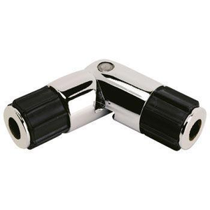 28mm Bay Window Pole Single Joints Chrome (Poles Apart)