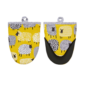 Ulster Weavers Dotty Sheep Micro Mitt Pair Yellow