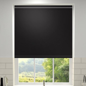 Primary Made to Measure Blackout Roller Blind Black Noir