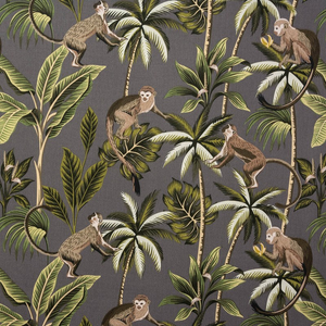 Monkey Fabric Grey