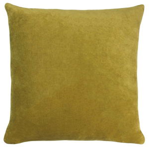 Furn Solo Velvet Filled Cushion 45cm x 45cm Olive