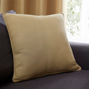 Fusion Sorbonne Filled Cushion 43cm x 43cm Ochre