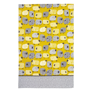 Ulster Weavers Dotty Sheep Tea Towel Yellow