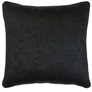 Vogue Filled Cushion 43cm x 43cm Black