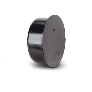 Polypipe Black Soil Socket Plug 110mm