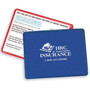 USA  Made Proof of Insurance  Holder