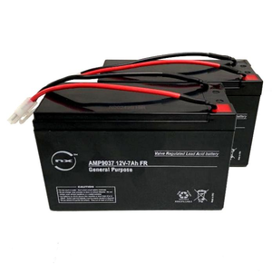 1 x Pair of 12 Volt 7Ah Viper Lakestar Rechargeable Bait Boat Batteries Enix