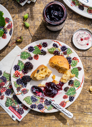 Blackberry Medium Dinner Plate, 8.5 Inch