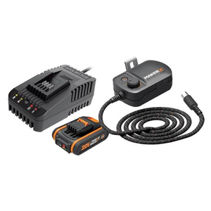 WORX POWERSHARE™ 20V MAX 2.0Ah Lithium-ion Battery, Charger &amp; MakerX™ Hub Kit- WA3612