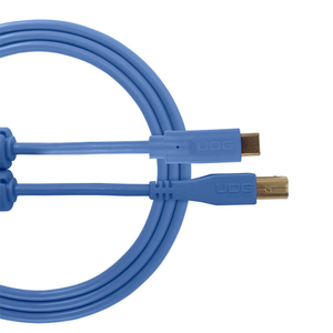 UDG Ultimate Audio Cable USB 2.0 C-B (Light Blue) Straight 1.5m