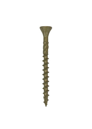 TIMco 65C2D250 4.5x65mm C2 Advanced Decking Timber Screw TX20 Double Countersunk - Green (250/Tub)