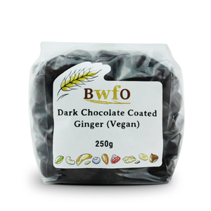Dark Chocolate Coated Ginger (Vegan) 250g