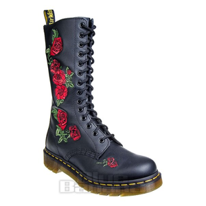 Dr Martens 1914 Vonda Boots (Black/Red)