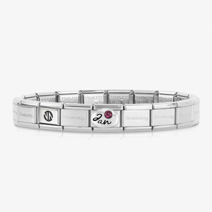 Nomination CLASSIC Composable January Birthstone Bracelet 030000 & 330505 01