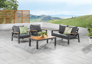 SAN LUCAS MK2 4 Piece Outdoor Lounge Setting
