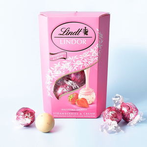 Lindt Strawberries & Cream 200g