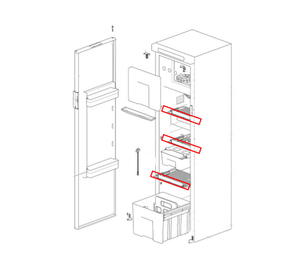 Thetford N4142E Fridge Shelf Food Retainer