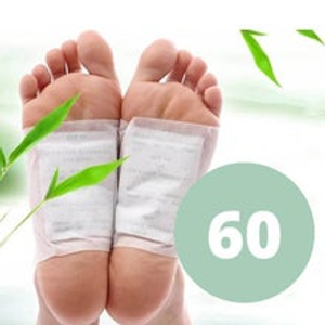 60 Pcs Foot Detox Patches (afs)