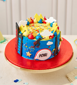 Superhero Cake