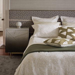 Tespi Duvet Cover, Chalk