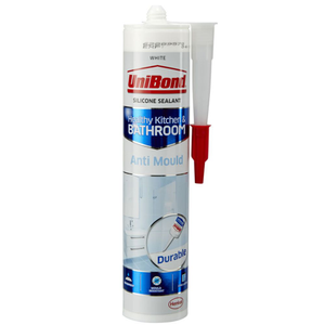 Unibond  Kitchen & Bathroom Anti Mould Sealant - White