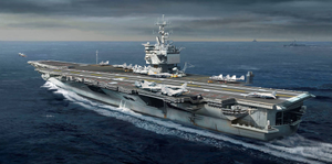 Academy 14400 USS Enterprise CVN-65 1:600 Model Kit