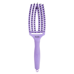 Olivia Garden Fingerbrush Boar & Nylon Lavender Medium
