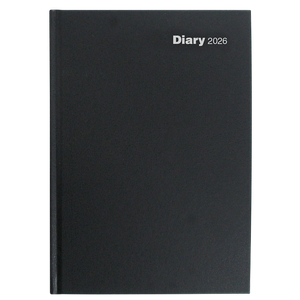 Viking Diary 2027 A4 Week to view English Black 5108805