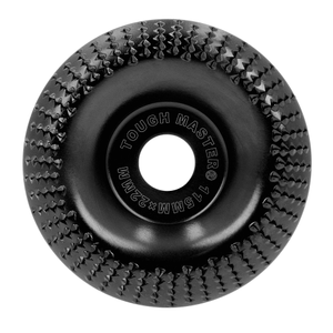 TOUGH MASTER Wood Grinding Disc Black Steel Grinder Wheel 115mm x 22.2mm (TM-GD115)