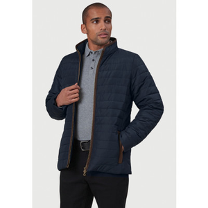 Orlando Navy Quilted Puffer Jacket