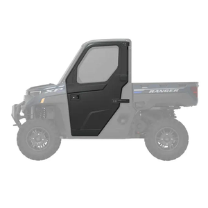 Polaris 2889811-070 Front Black Poly Manual Crank Window Doors Ranger 1000 Crew