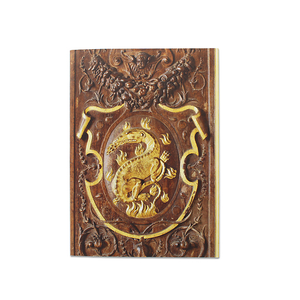 Bloc-notes Château de Fontainebleau - Panneau de lambris au motif de la Salamandre - A5