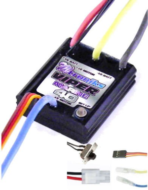 Mtroniks Viper Marine 40 Boat ESC Electric Speed Controller