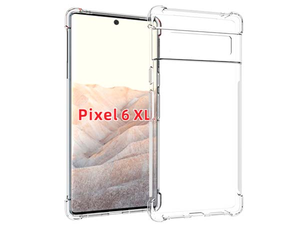 Gel Case with Bumper Edges for Google Pixel 6 Pro - Clear