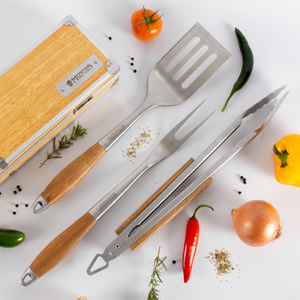 Memphis Grill Club BBQ Heavy Duty Tool Set