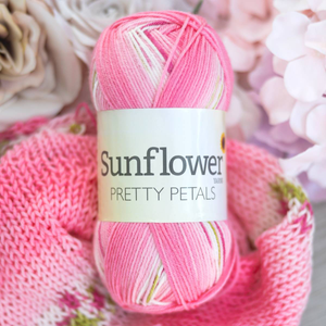 Sunflower Yarns Pretty Petals - Rose (001)