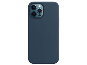 Silicone Case for Apple iPhone 12 Pro Max - Midnight Blue