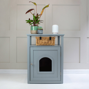 Grey Cat Washroom & Litter Tray by Lords & Labradors