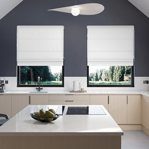 Ascot, Snow White - Roman Blind