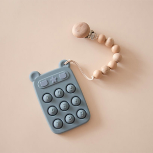 Patterned / Skyline Silicone Phone Press Toy